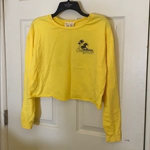 ❌SOLD❌Crop top long sleeve
